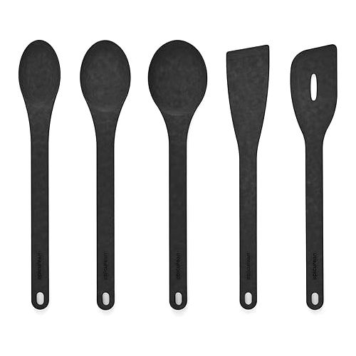  Epicurean Kitchen Series Cooking Utensils, Medium Spoon, Slate