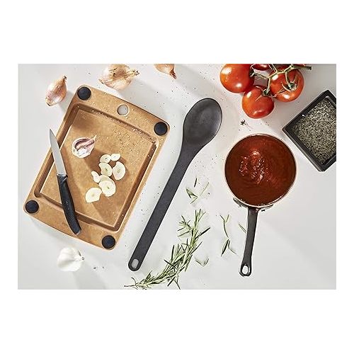  Epicurean Kitchen Series Cooking Utensils, Medium Spoon, Slate