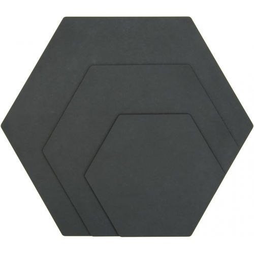  Epicurean Hexagon Display/Serving Board, 9 by 8, Slate