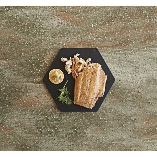  Epicurean Hexagon Display/Serving Board, 9 by 8, Slate