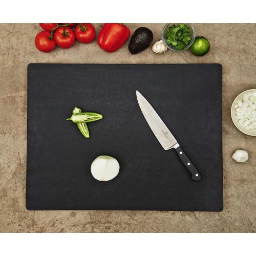  Epicurean Big Block Series 24-by-18-by-1-Inch Thick Cutting Board with Cascade Effect, Slate Natural