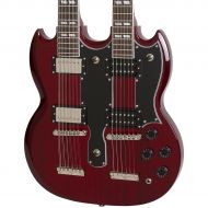 Epiphone Limited Edition G-1275 Double Neck Electric Guitar Cherry