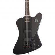 Epiphone},description:The Epiphone Goth Thunderbird IV Bass guitar has great looks, action and tone. Classic Thunderbird lines are executed with a mahogany body and 34-scale hard m