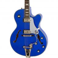 Epiphone},description:The Ltd. Ed. Emperor Swingster Blue Royale is truly the Emperor of the renown Royale Series and features incredible Silver Sparkle binding on the neck, body,