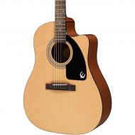 Epiphone},description:The Epiphone AJ-100CE Acoustic-Electric Guitar brings the look and sound of the Advanced Jumbo to everyone. Guitar comes with standard AJ features such as a s