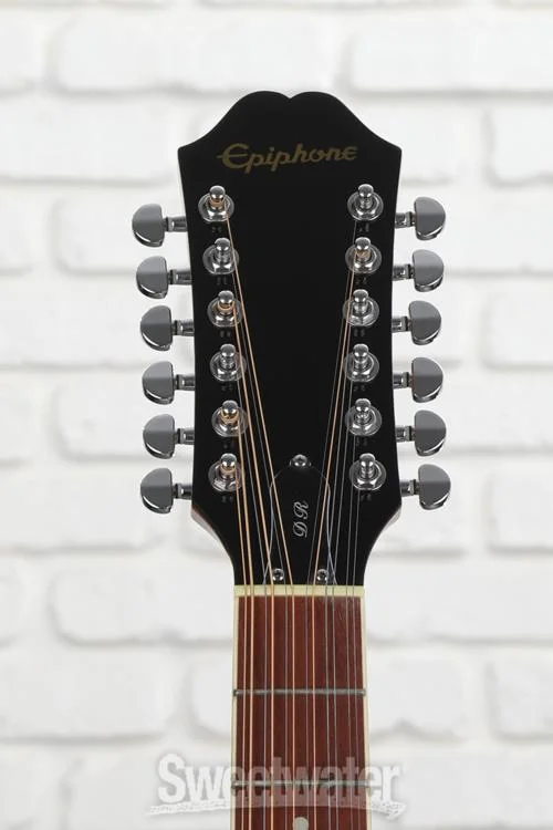  Epiphone Songmaker DR-212 12-String Acoustic Guitar - Natural