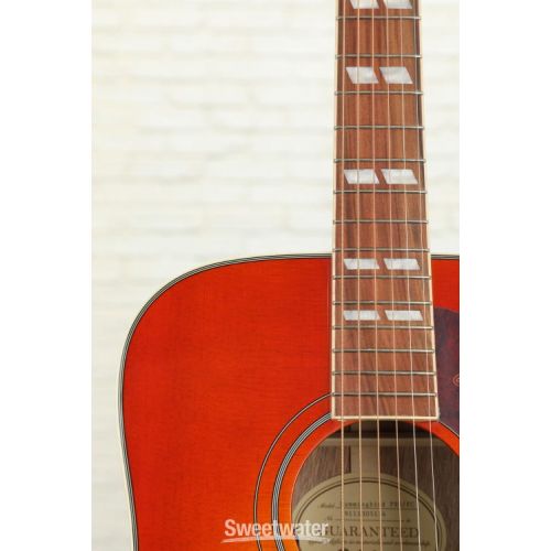  Epiphone Hummingbird Studio Acoustic-Electric Guitar - Faded Cherry Sunburst