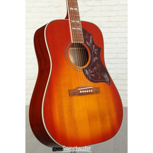  Epiphone Hummingbird Studio Acoustic-Electric Guitar - Faded Cherry Sunburst