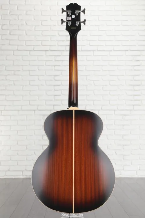  Epiphone El Capitan J-200 Studio Acoustic-electric Bass Guitar - Aged Vintage Sunburst