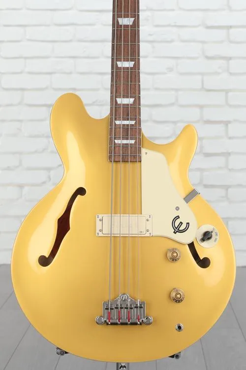 Epiphone Jack Casady Signature Bass - Metallic Gold Demo