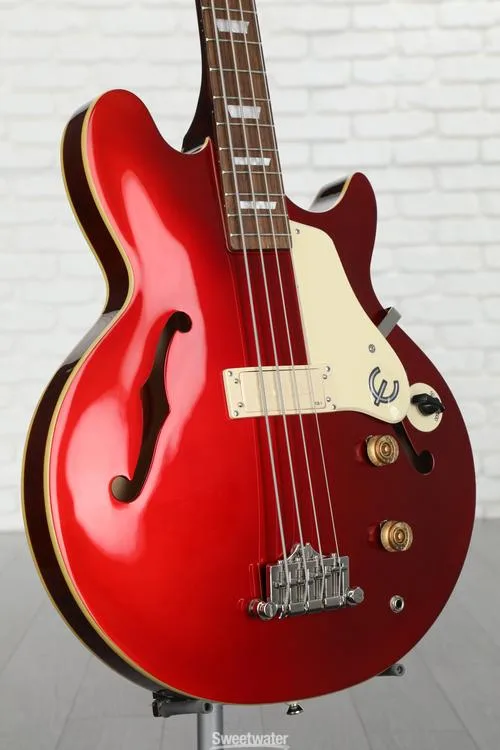  Epiphone Jack Casady Signature Bass - Sparkling Burgundy