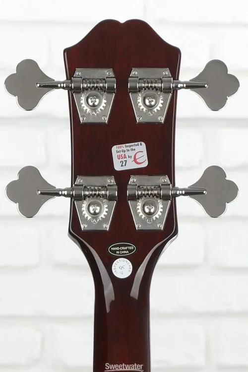  Epiphone Jack Casady Signature Bass - Sparkling Burgundy