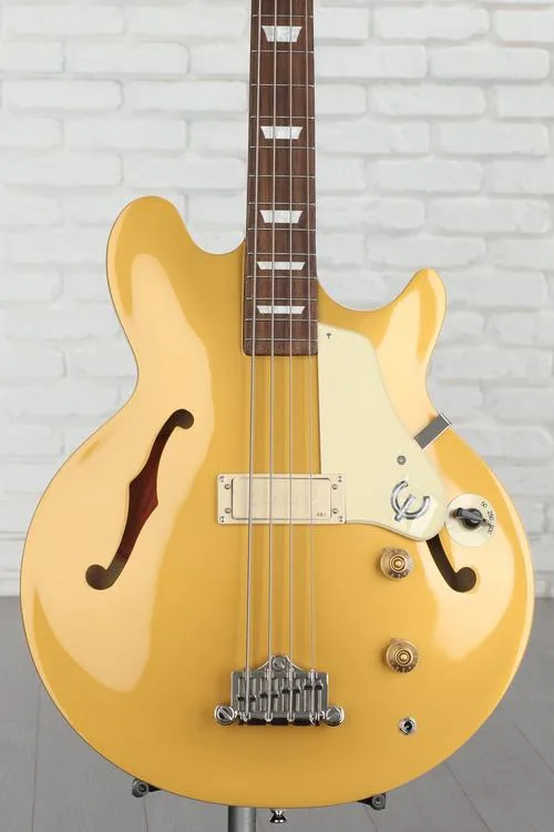 Epiphone Jack Casady Signature Bass - Metallic Gold