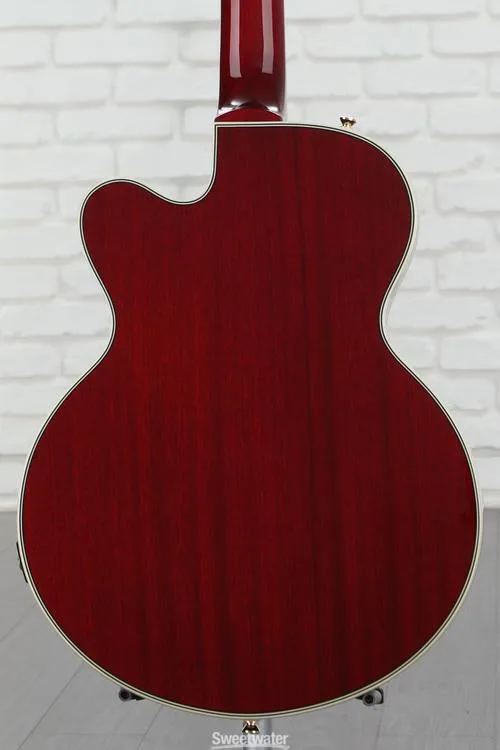  Epiphone Allen Woody Rumblekat Artist Series Bass Guitar - Wine Red