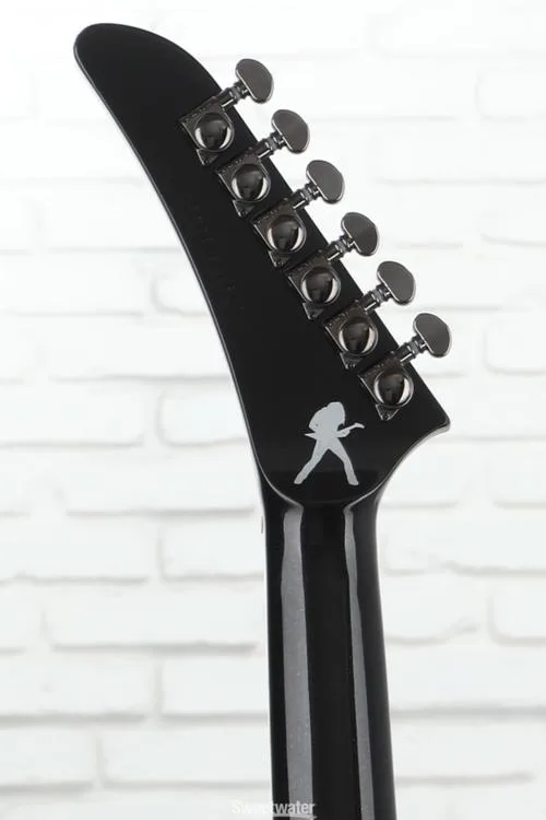  Epiphone Dave Mustaine Flying V Custom Electric Guitar - Black Demo