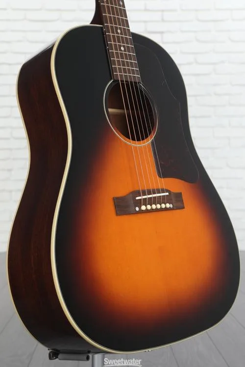 Epiphone J-45 Acoustic Guitar - Aged Vintage Sunburst Gloss Demo
