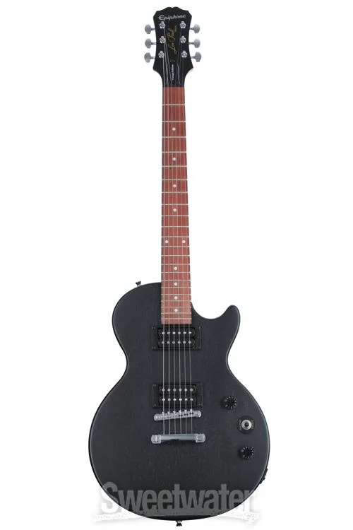  Epiphone Les Paul Special Satin E1 Electric Guitar - Vintage Worn Ebony