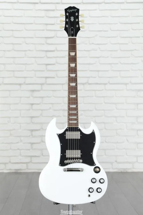  Epiphone SG Standard Electric Guitar - Alpine White Demo