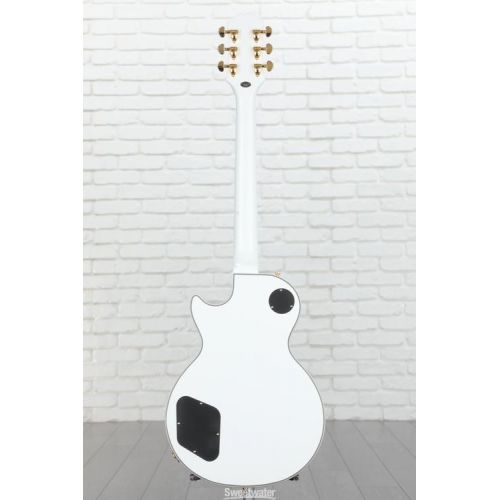  Epiphone Les Paul Custom Electric Guitar - Alpine White Demo