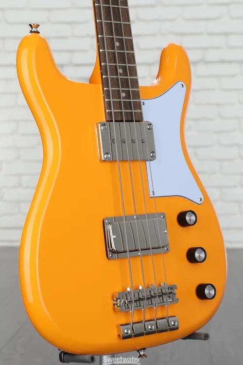  Epiphone Newport Electric Bass Guitar - California Coral Demo