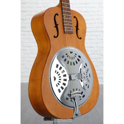  Epiphone Dobro Hound Dog Round Neck Resonator - Vintage Brown