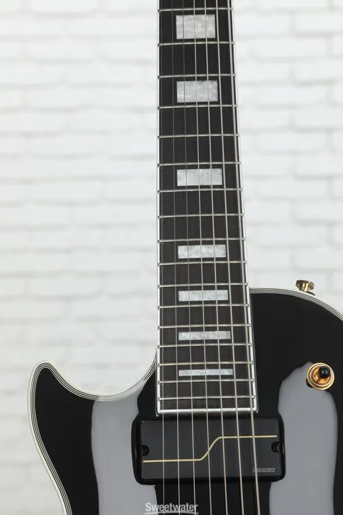  Epiphone 7-string Matt Heafy Les Paul Custom Origins Left-handed Electric Guitar - Ebony Demo