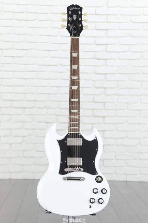 Epiphone SG Standard Electric Guitar - Alpine White