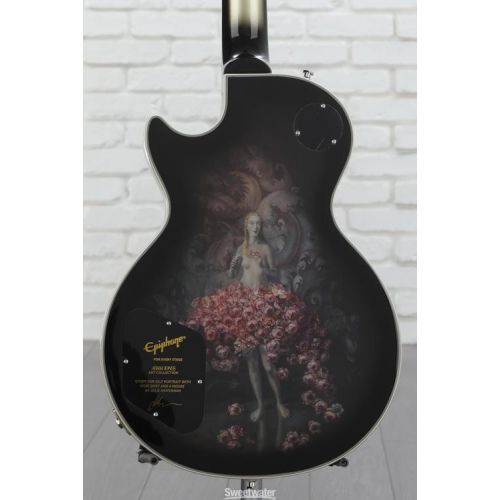  Epiphone Adam Jones Les Paul Custom Art Collection Electric Guitar - Julie Heffernan's 
