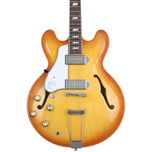  Epiphone USA Casino Left-handed Hollowbody Electric Guitar - Royal Tan