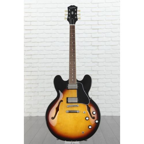  Epiphone ES-335 Semi-hollowbody Electric Guitar - Vintage Sunburst Demo