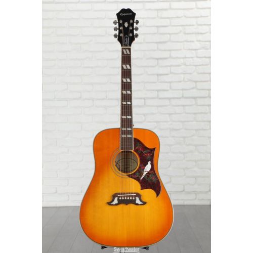  Epiphone Dove Studio Acoustic-electric Guitar - Violin Burst