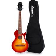 Epiphone Les Paul Acoustic/Electric Tenor Ukulele - Heritage Cherry Sunburst