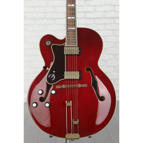  Epiphone Broadway Left-handed Hollowbody Electric Guitar - Wine Red