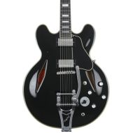 Epiphone Shinichi Ubukata ES-355 Custom Bigsby Semi-hollowbody Electric Guitar - Ebony