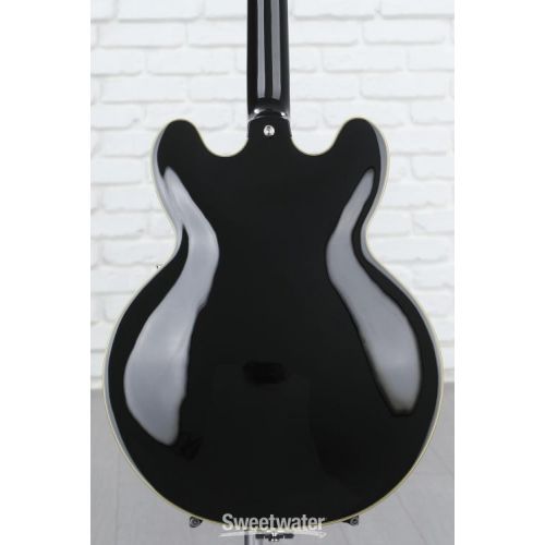  Epiphone Shinichi Ubukata ES-355 Custom Bigsby Semi-hollowbody Electric Guitar - Ebony