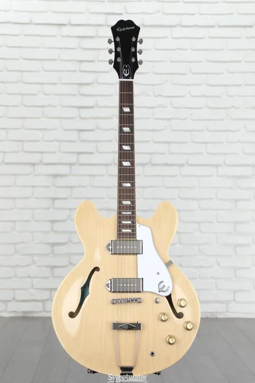  Epiphone Casino Hollowbody Electric Guitar - Natural