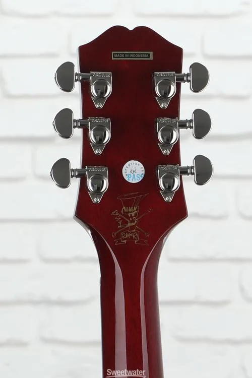  Epiphone Slash J-45 Acoustic Guitar - Vermillion Burst Demo