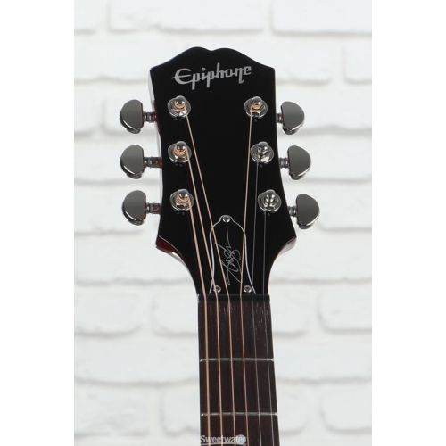  Epiphone Slash J-45 Acoustic Guitar - Vermillion Burst Demo