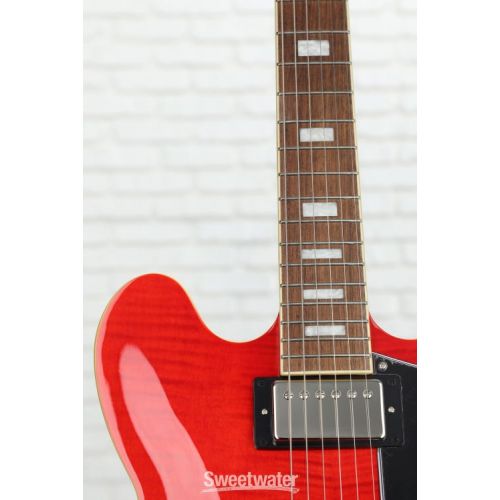  Epiphone Marty Schwartz ES-335 Semi-hollowbody Electric Guitar - Sixties Cherry