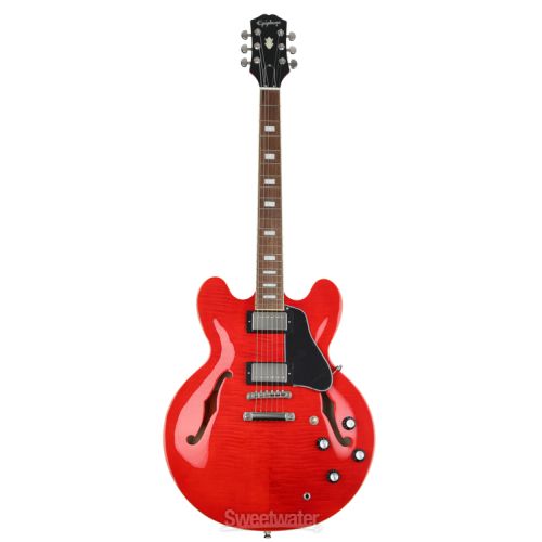  Epiphone Marty Schwartz ES-335 Semi-hollowbody Electric Guitar - Sixties Cherry