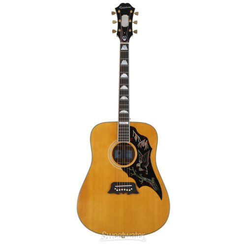  Epiphone Masterbilt Excellente Acoustic-electric Guitar - Antique Natural Aged Gloss