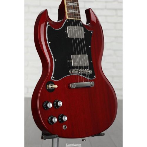  Epiphone SG Standard Left-handed Electric Guitar - Cherry Demo