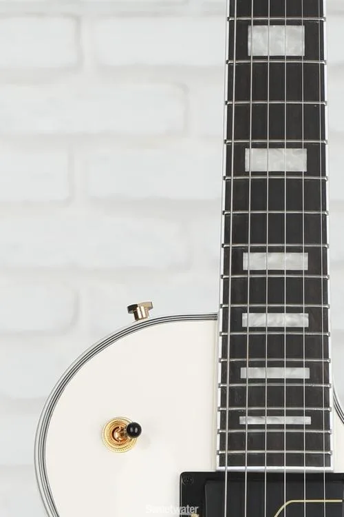  Epiphone Matt Heafy Les Paul Custom Origins Electric Guitar - Bone White