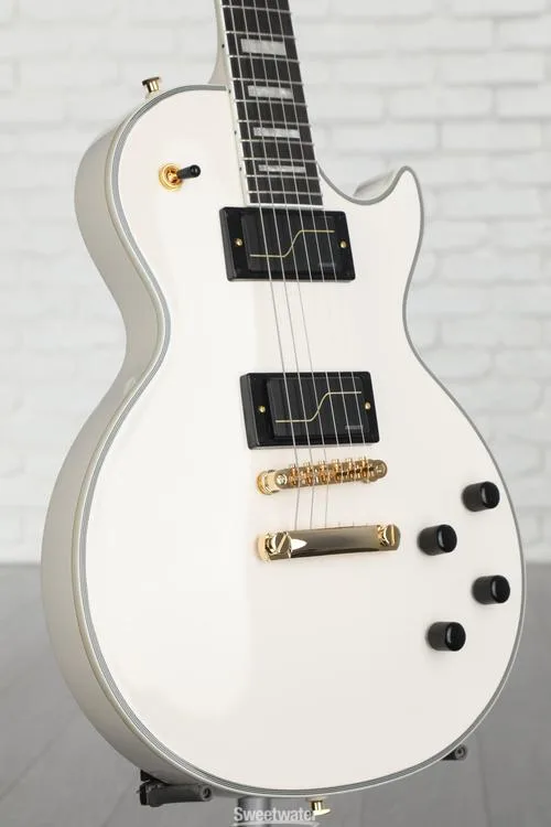  Epiphone Matt Heafy Les Paul Custom Origins Electric Guitar - Bone White