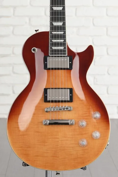 Epiphone Les Paul Modern Figured Electric Guitar - Caffe Latte Fade Demo