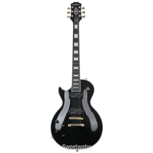  Epiphone Left-handed Matt Heafy Les Paul Custom Origins Electric Guitar - Ebony