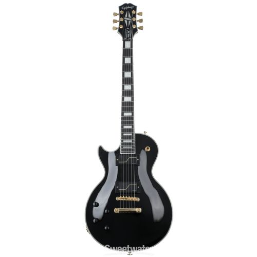  Epiphone Left-handed Matt Heafy Les Paul Custom Origins Electric Guitar - Ebony