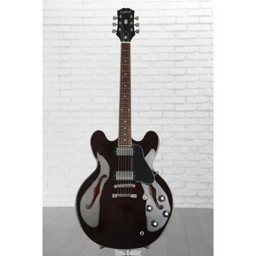  Epiphone Jim James ES-335 Signature Semi-hollowbody Electric Guitar - Seventies Walnut Demo