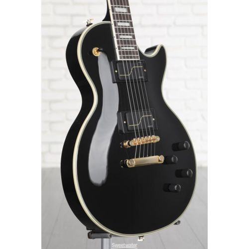  Epiphone Matt Heafy Les Paul Custom Origins Electric Guitar - Ebony