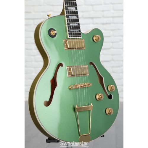  Epiphone Uptown Kat ES Hollowbody Electric Guitar - Emerald Green Metallic